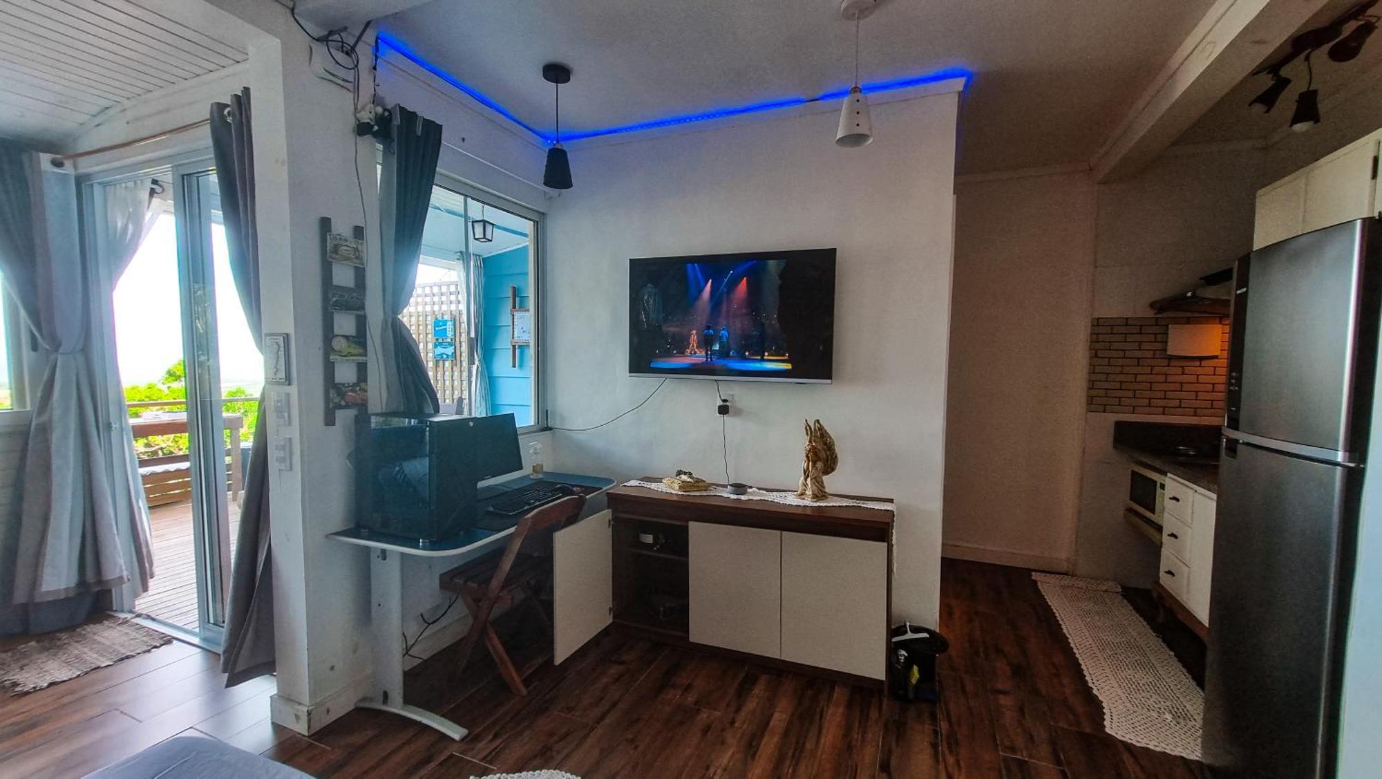 Loft Com Lago Hidro E Vista Para O Mar ฟลอเรียนอโปลิส ภายนอก รูปภาพ